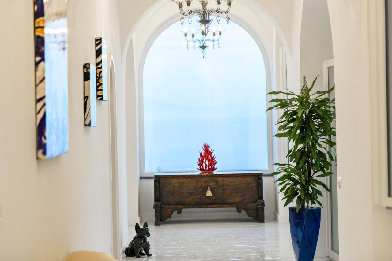 Villa Mimina - Exclusive Villa With Garden, Jacuzzi And Sea View プライアーノ エクステリア 写真